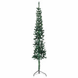 Vidaxl Kunstkerstboom metà con verde standard stretto 120 cm