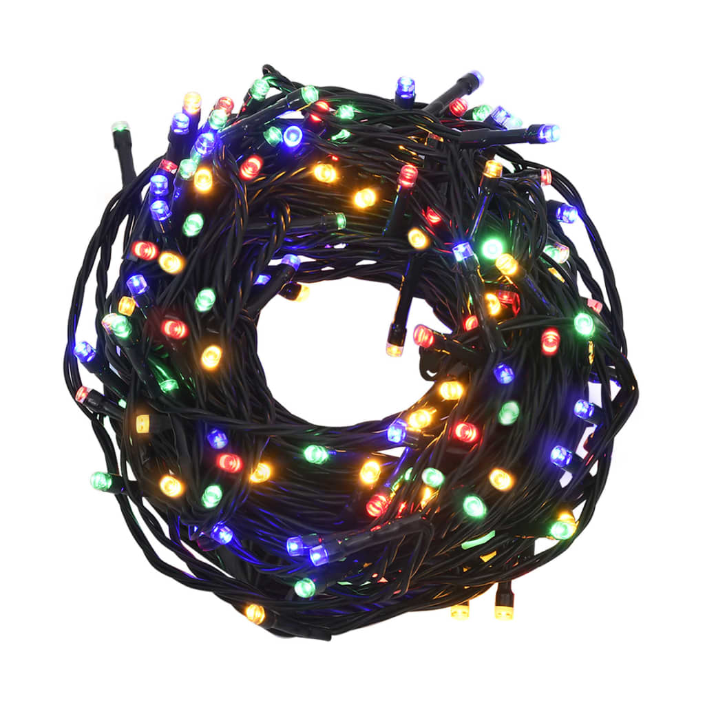 Vidaxl light garland with 600 LEDs multicolored 60 m PVC