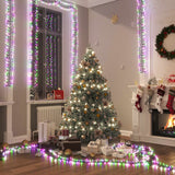 Vidaxl Light garland cluster with 3000 LEDs pastel multicolour 23 m PVC