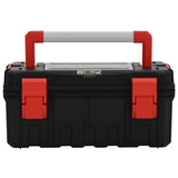 Vidaxl Toolbox 55x28x26,5 cm černá a červená