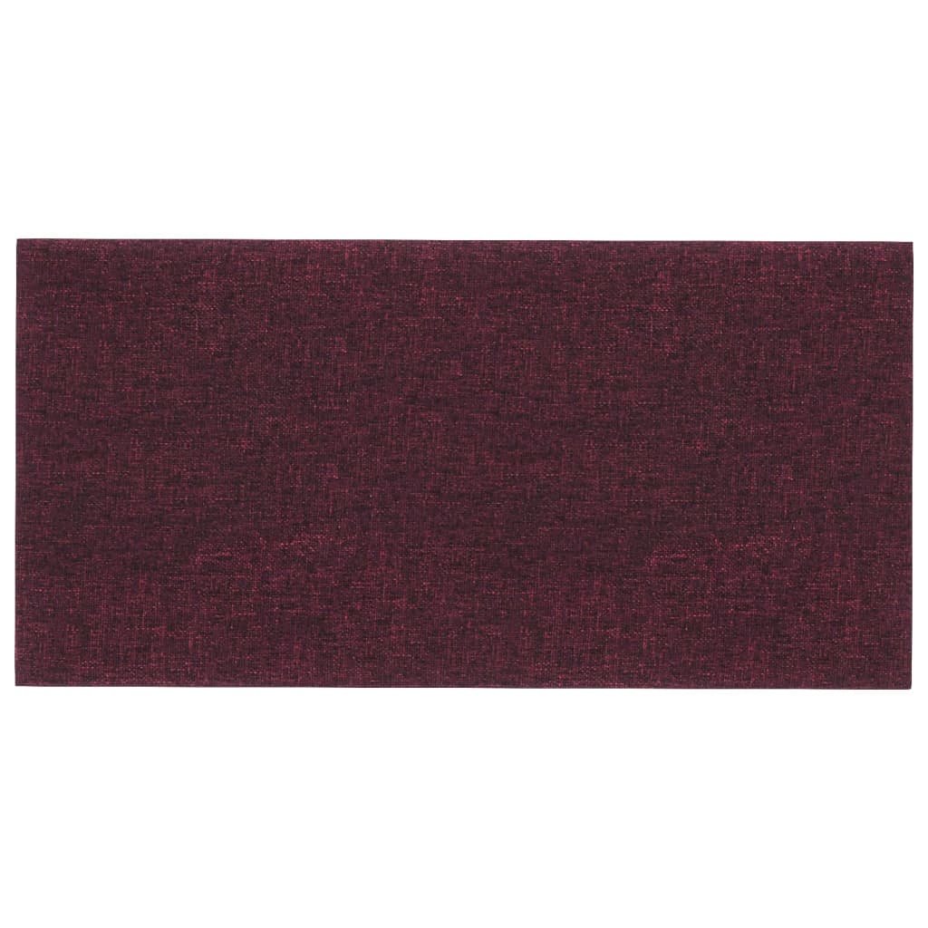 Pannelli a parete Vidaxl 12 pezzi 0,54 m² 30x15 cm Purple