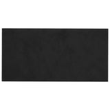 Nástěnné panely Vidaxl 12 ks 0,54 m² 30x15 cm Velvet Black