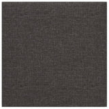 Pannelli a parete Vidaxl 12 ST 1,08 m² 30x30 cm tessuto grigio scuro