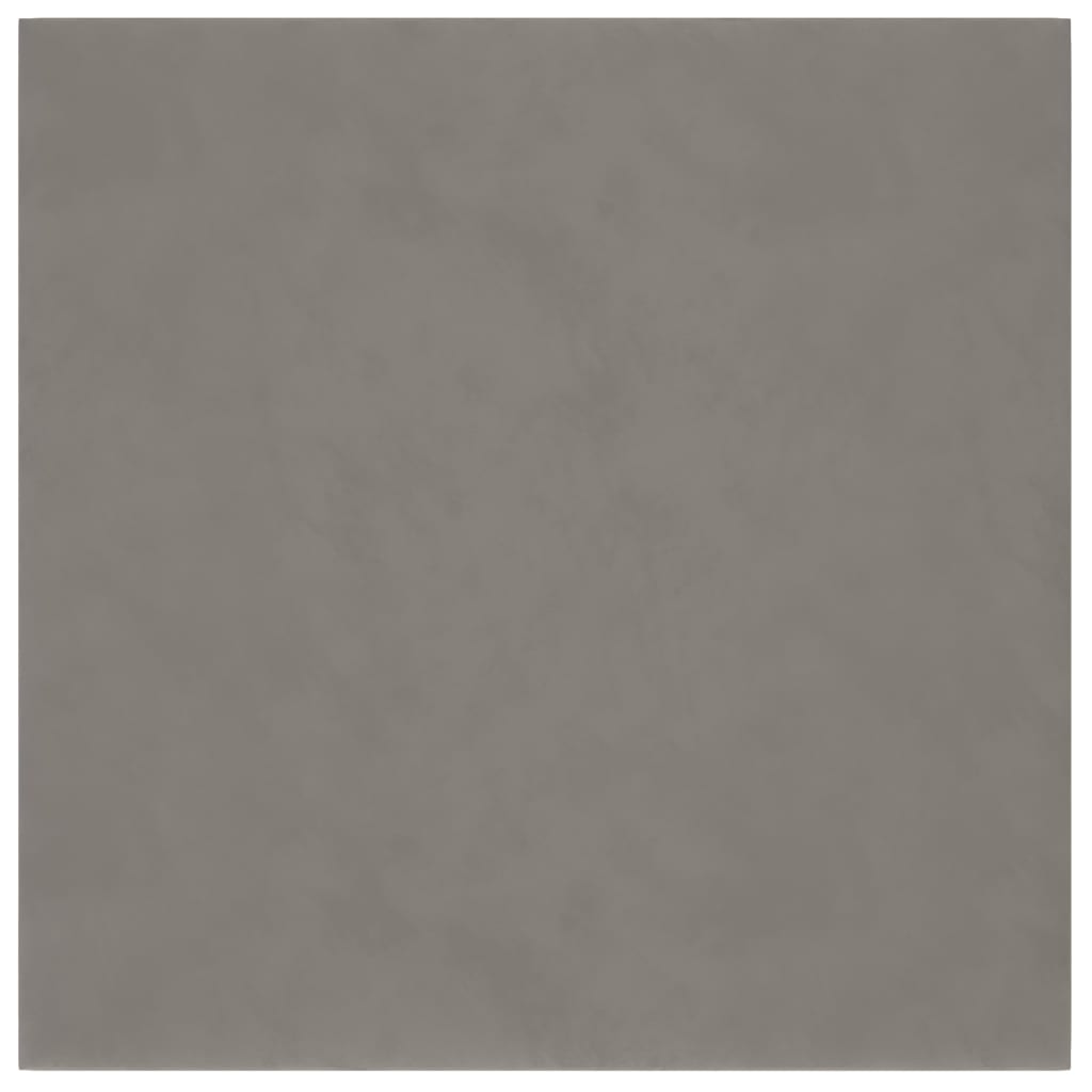 Panneaux muraux vidaxl 12 st 1,08 m² 30x30 cm en velours gris clair