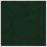 Panneaux muraux vidaxl 12 st 1,08 m² 30x30 cm Velvet vert foncé