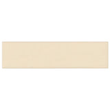 Vidaxl Wandpannelen 12 St 1.08 m² 60x15 cm fabrem Creme -colored