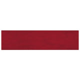 Panneaux muraux Vidaxl 12 ST 1,08 m² 60x15 cm Velvet Wine rouge