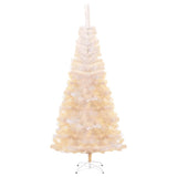 Vidaxl kunstkerstboom z opalizującymi końcami 240 cm PVC White