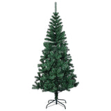 Vidaxl Kunstkerstboom med iriserende ender 180 cm PVC grønn