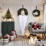 Vidaxl Kunstkerstboom con blanco reverso estándar de 150 cm de blanco