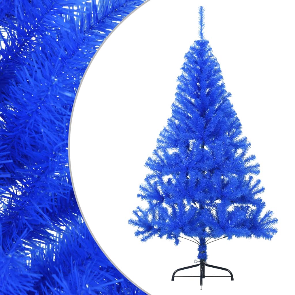 Vidaxl KunstkerStboom se standardní polovinou kolem 120 cm PVC Blue