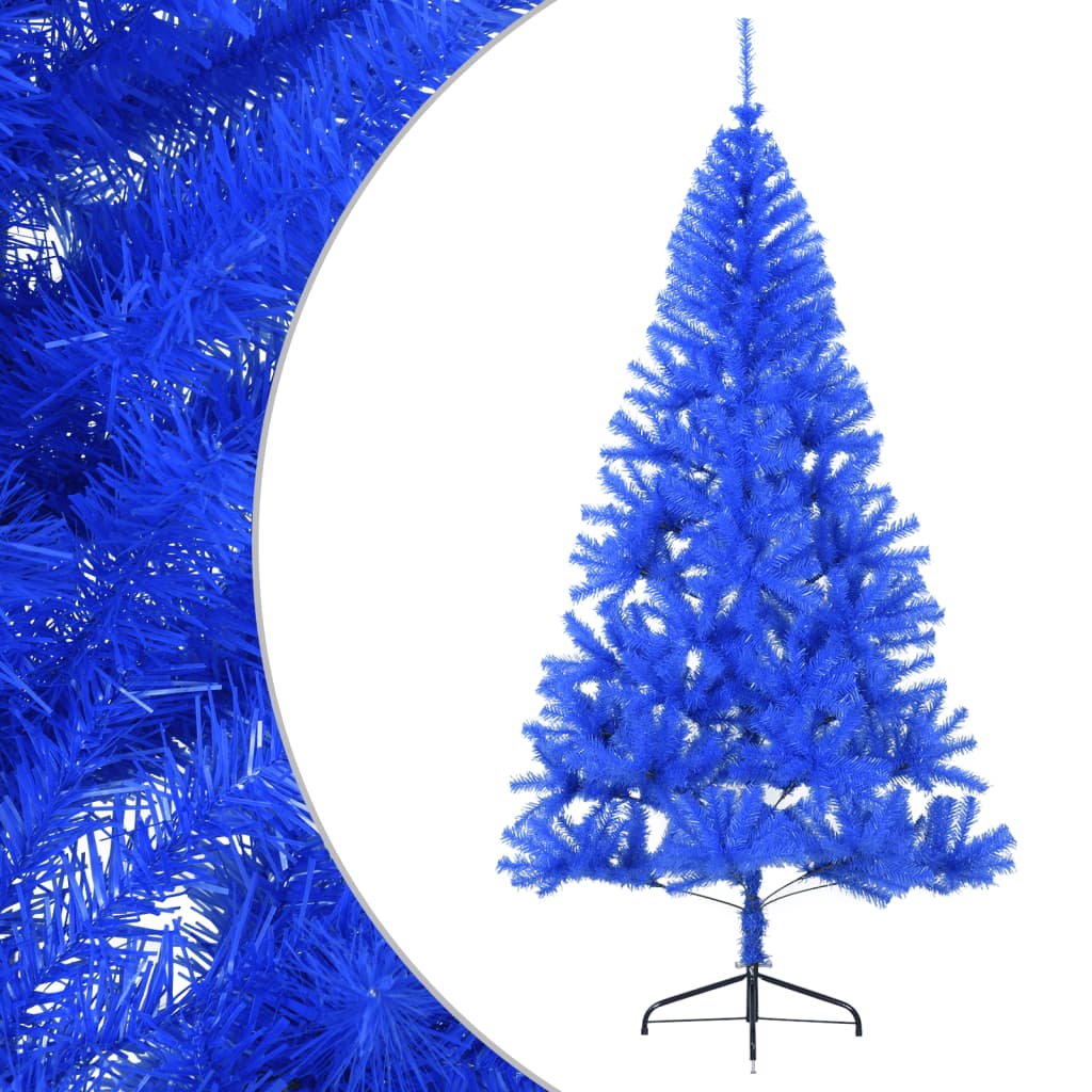 Vidaxl Kunstkerstboom con mezzo pvc blu da 210 cm standard