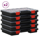 BIDAXL Range Boxes 10 st 34,5x25x5 cm polypropen