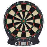 Vidaxl Dartboard Electric z rzutkami polipropen czarny