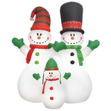 Vidaxl Snowman nafukoval s LED 240 cm