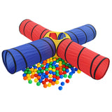 Vidaxl Children's Play Tunnel med 250 baller Multi -farget