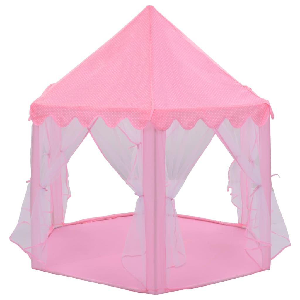 Vidaxl Princess Play Ttura con 250 bolas 133x140 cm Pink