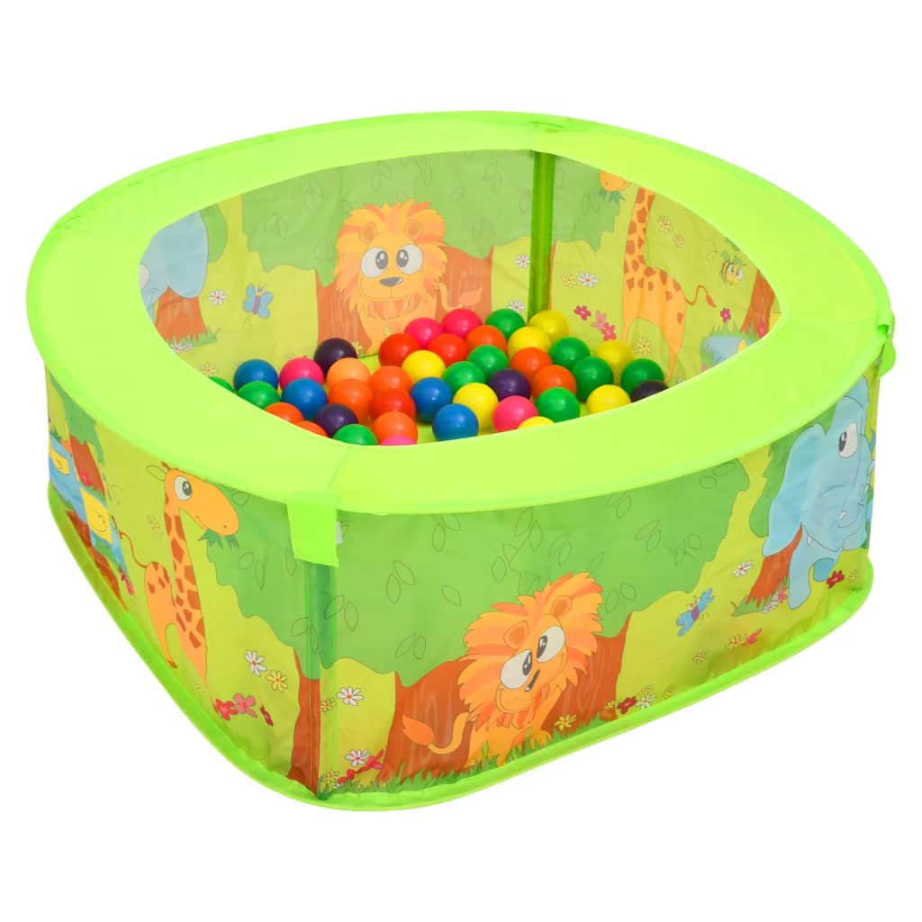 VidaXL Ballenbak voor kinderen met 300 ballen 75x75x32 cm