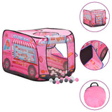 Vidaxl Kinderspielzelt mit 250 Bällen 70x112x70 cm Pink