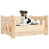 Vidaxl Dog Panier 55.5x45.5x28 cm Pine solide