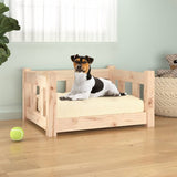 Vidaxl Dog Panier 55.5x45.5x28 cm Pine solide