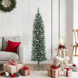 Vidaxl Kunstkerstboom estrecho con PVC estándar de 180 cm