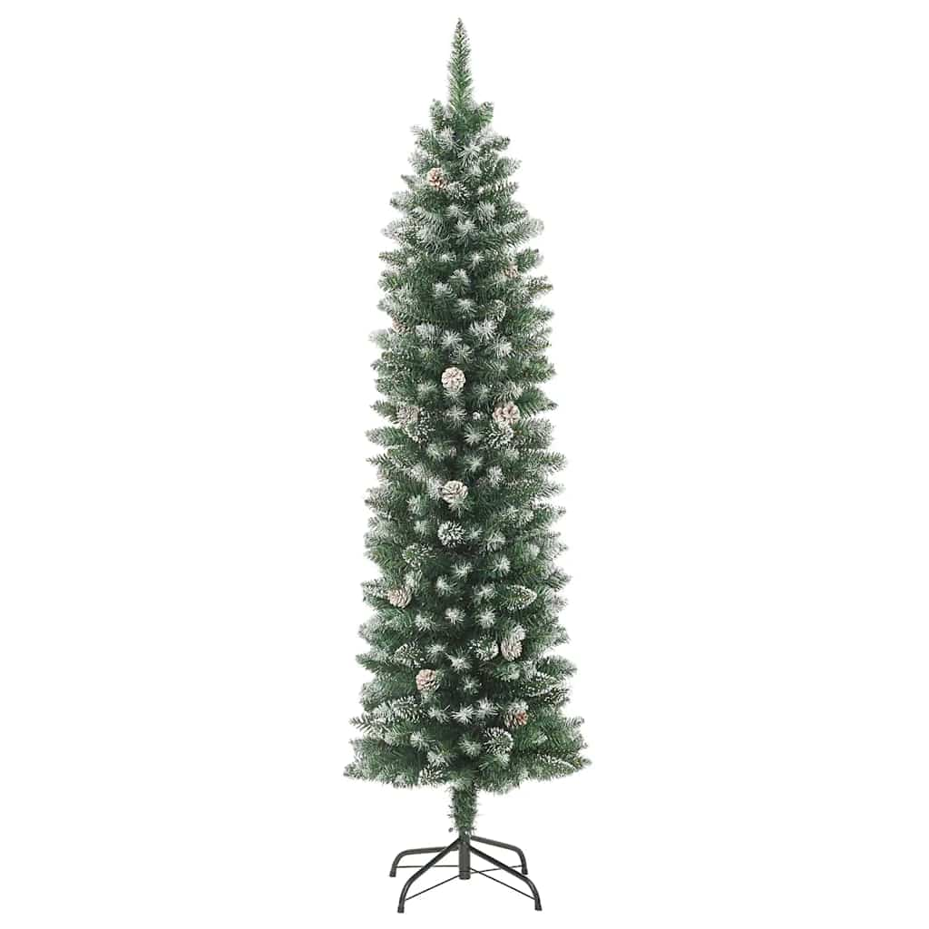 Vidaxl Kunstkerstboom estrecho con PVC estándar de 180 cm