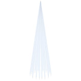 Vidaxl Flagpole Christmas Tree 1134 LEDS Cold White 800 cm