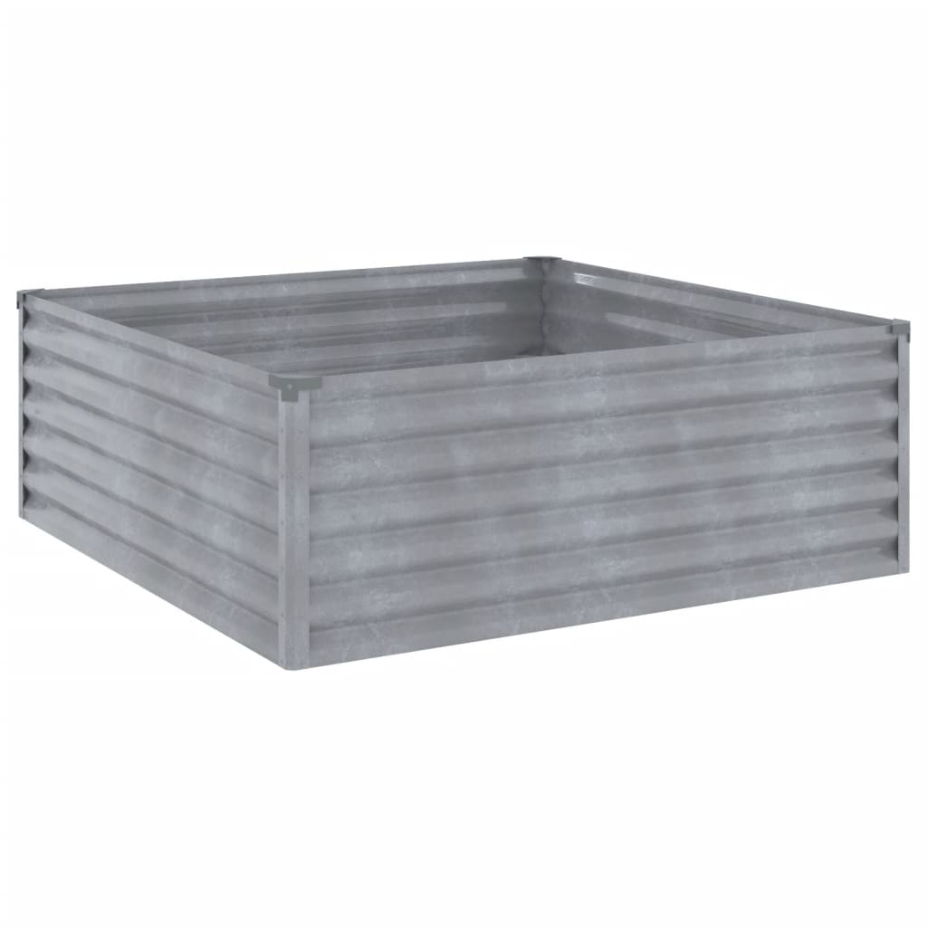 Vidaxl Planter hevet 100x100x36 cm Cortenstaal