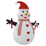 Vidaxl Snowman Inflatable with LED lighting 360 cm