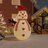 Vidaxl Snowman Inflatable with LED lighting 360 cm