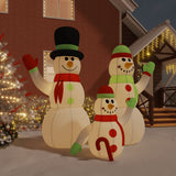 Vidaxl Snowman Inflatable with LEDs 360 cm