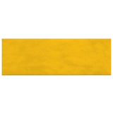 Vidaxl Wall panels 12 st 3.24 m² 90x30 cm velvet yellow