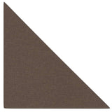 Vidaxl Wall panels 12 pcs 0.54 m² 30x30 cm fabric brown