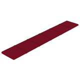 Vidaxl Wall panels 12 st 1.62 m² 90x15 cm velvet wine red