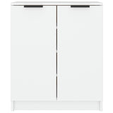 Vidaxl Cabinet da scarpe 59x35x70 cm in legno trasformato