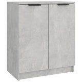 Vidaxl Shoe Cabinet 59x35x70 cm Forarbejdet træ Betongrijs