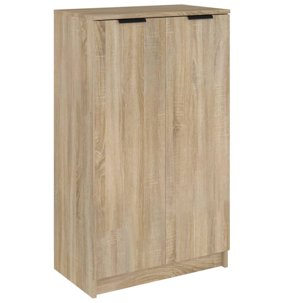 Omara za čevlje Vidaxl 59x35x100 cm Predelani les Sonoma Oak obarvana