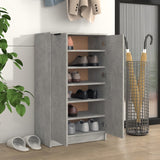 VidaXL shoe cabinet 59x35x100 cm Processed wood concrete price