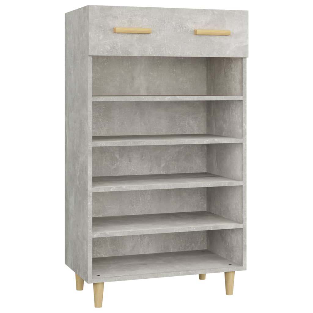 Vidaxl Shoe Cabinet 60x35x105 cm Redigerad träbetongpris