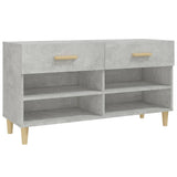 VidaXL shoe cabinet 102x35x55 cm processed wood concrete price