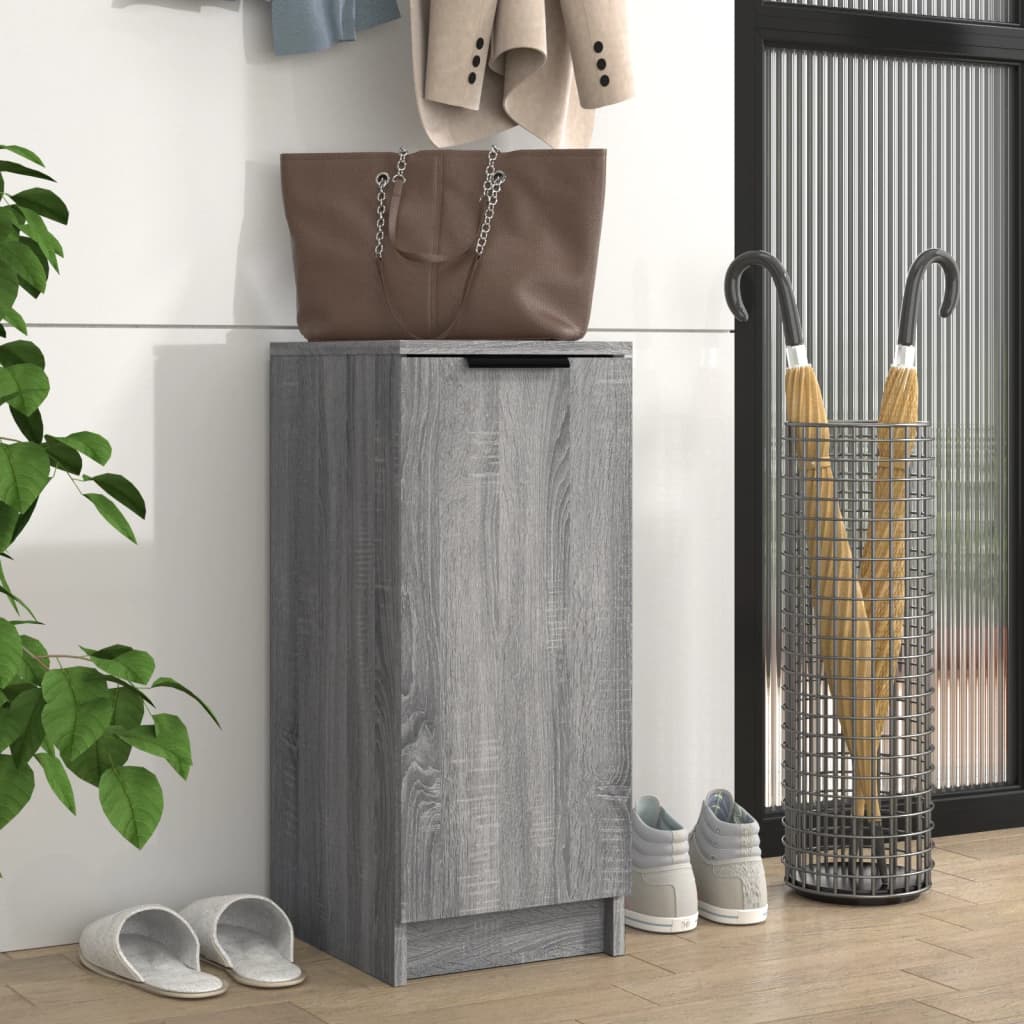 Vidaxl Shoe cabinet 30x35x70 cm Properted Wood Gray Sonoma Oak colored