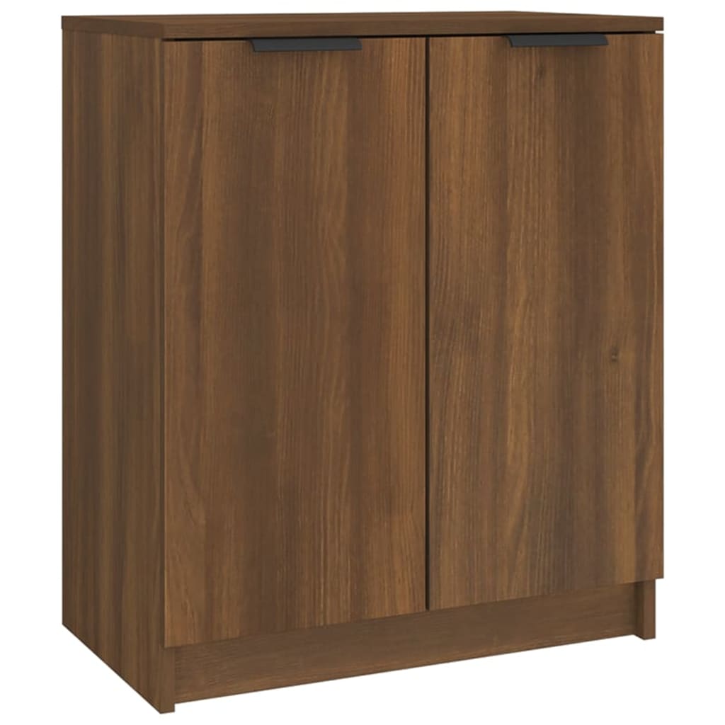 Vidaxl Schong Cabinet 59x33X70 cm schneiden Holz brong Oakfaarf