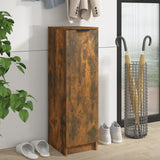 VidaXL shoe cabinet 30x35x100 cm Properted Wood Smoked Oak colored