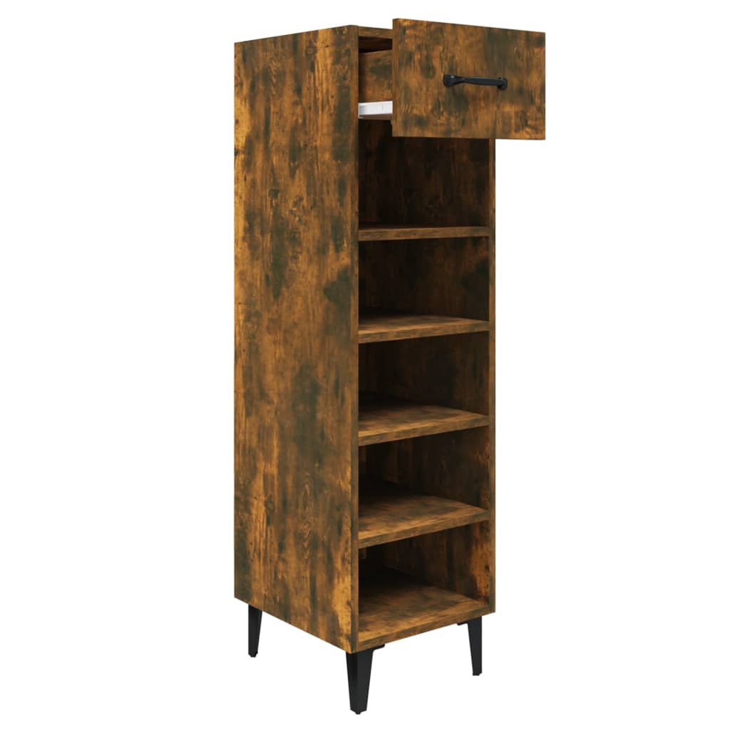 Vidaxl Cabinet da scarpe 30x35x105 cm Colore in legno di legno