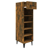 Vidaxl Cabinet da scarpe 30x35x105 cm Colore in legno di legno