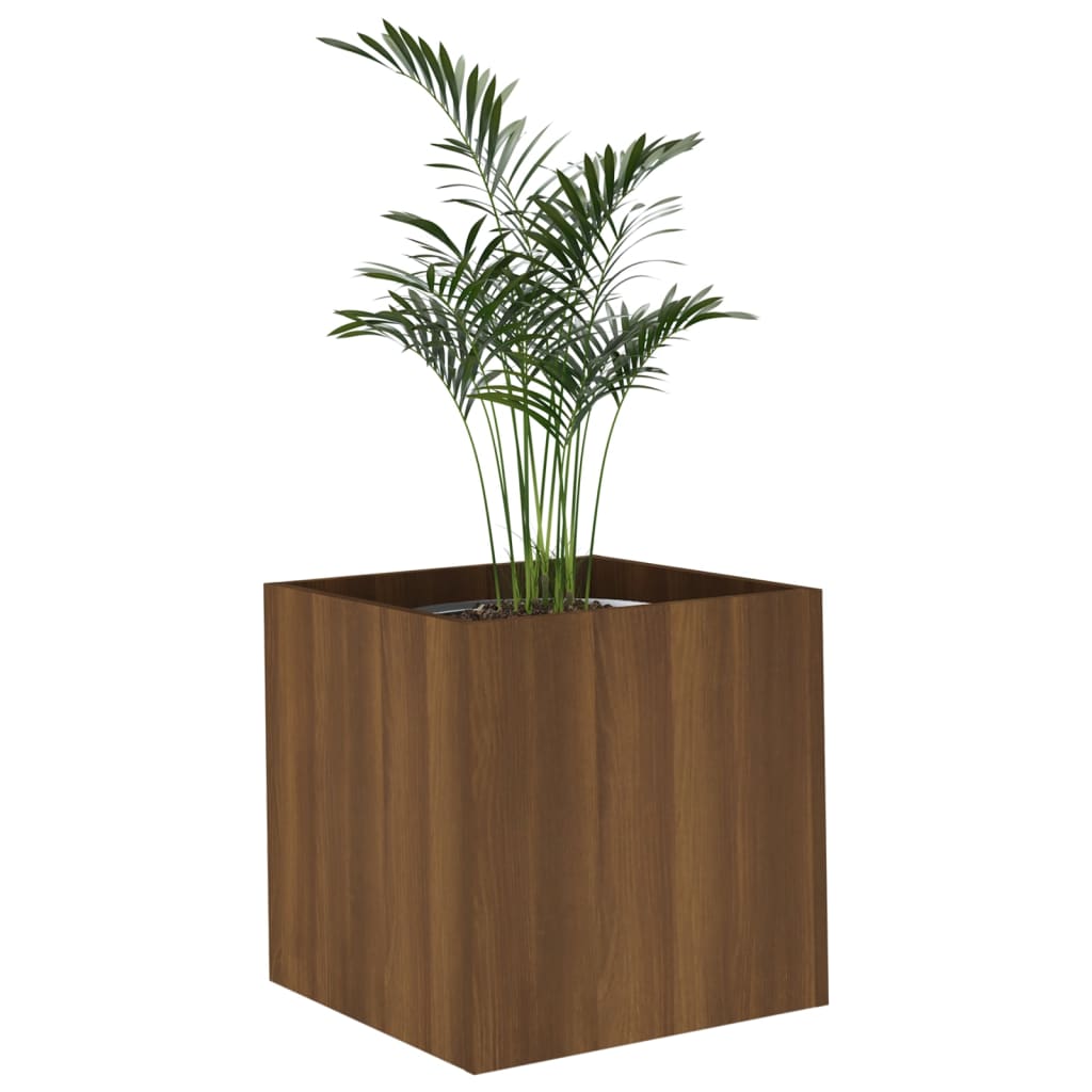 Vidaxl Planter Big 40x40x40 cm forarbejdet træ Browniken