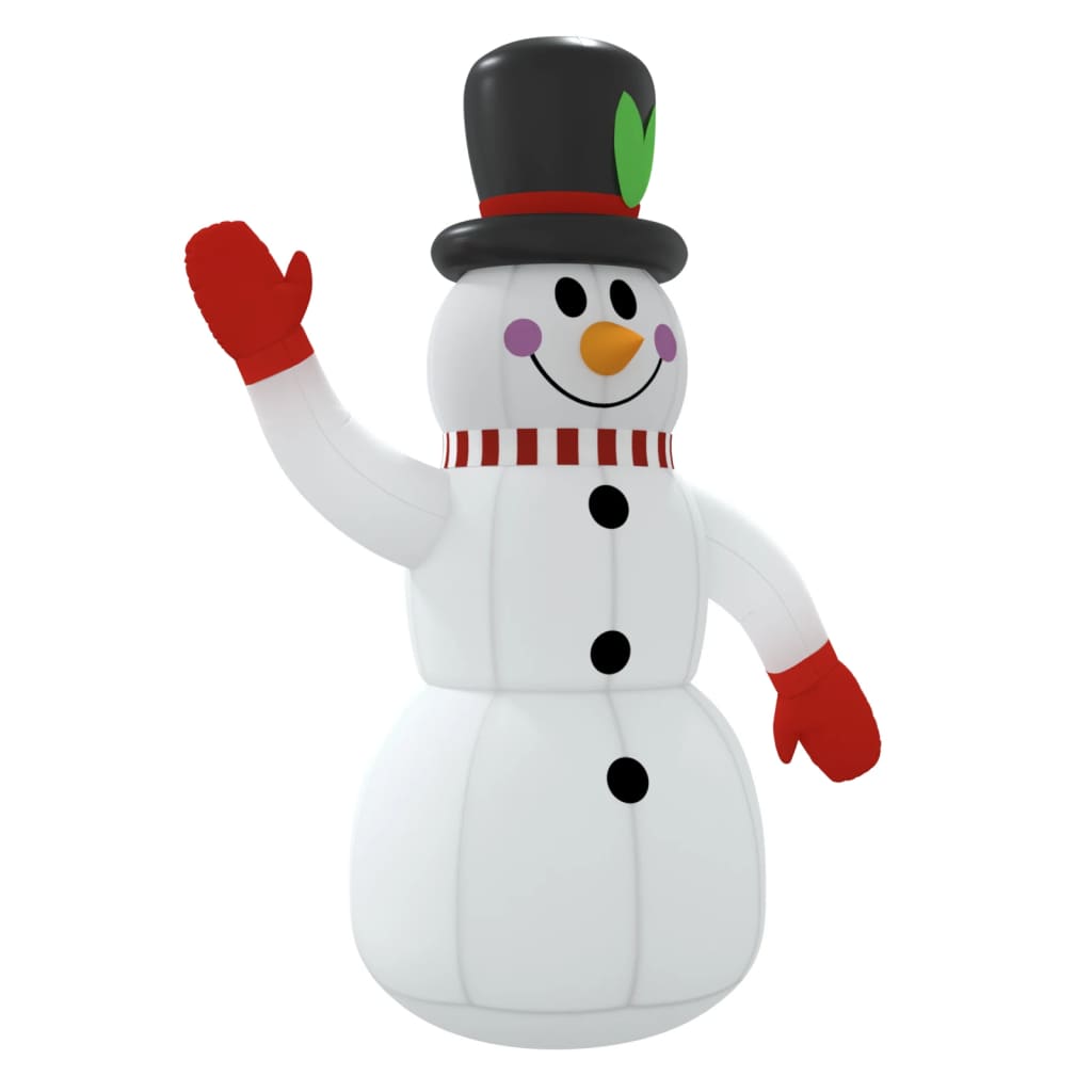 Vidaxl Snowman nafukoval s LED 225 cm