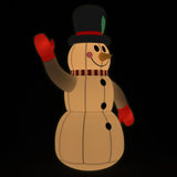 Vidaxl Snowman Inflatable with LEDs 300 cm