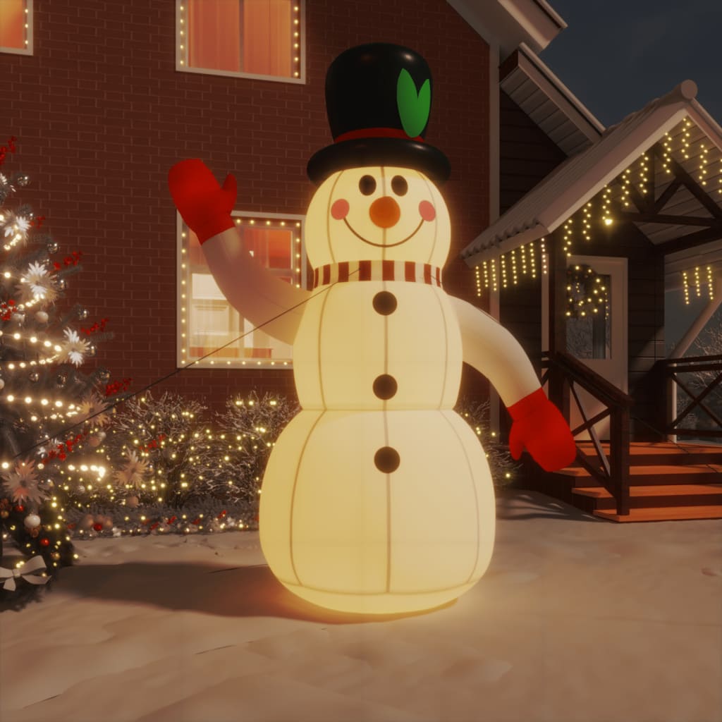 Vidaxl Snowman nadmuchiwa z diodami LED 300 cm